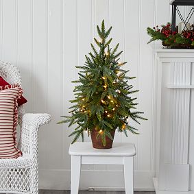 Small Faux Christmas Tree - 2.5'