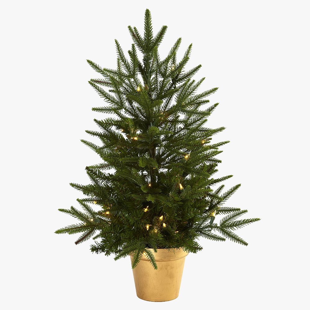Small Faux Christmas Tree - 2.5'