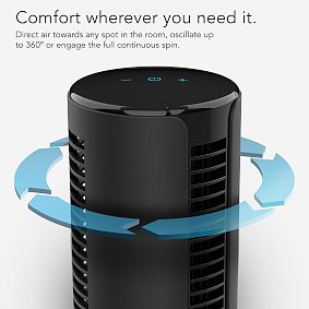Vornado ATOM 2 Oscillating Tower Fan-Alexa Enabled