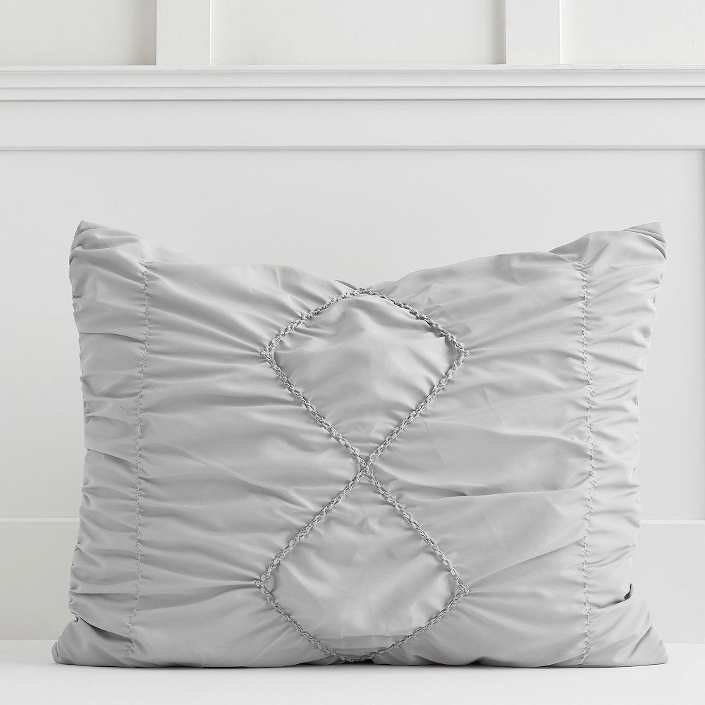 Textural Diamond Sham