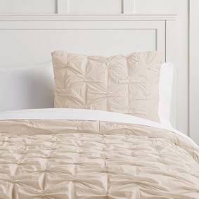 Textured Bows Duvet Cover 