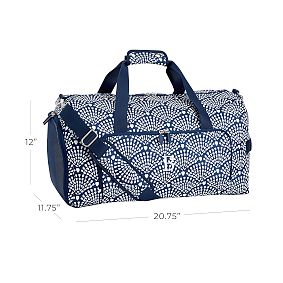 Gear-Up Droplet Arch Navy Sports Duffle Bag