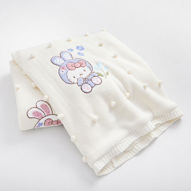 Hello Kitty® Heritage Easter Throw, 40x50, Ivory Multi