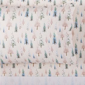 Winter Wonderland Organic Flannel Sheet Set