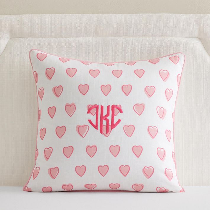 Roller Rabbit Hearts Pillow Cover Pottery Barn Teen