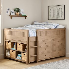 BAD BAD NOT BED 専用 XXL beadboard-double-low-loft-bed-