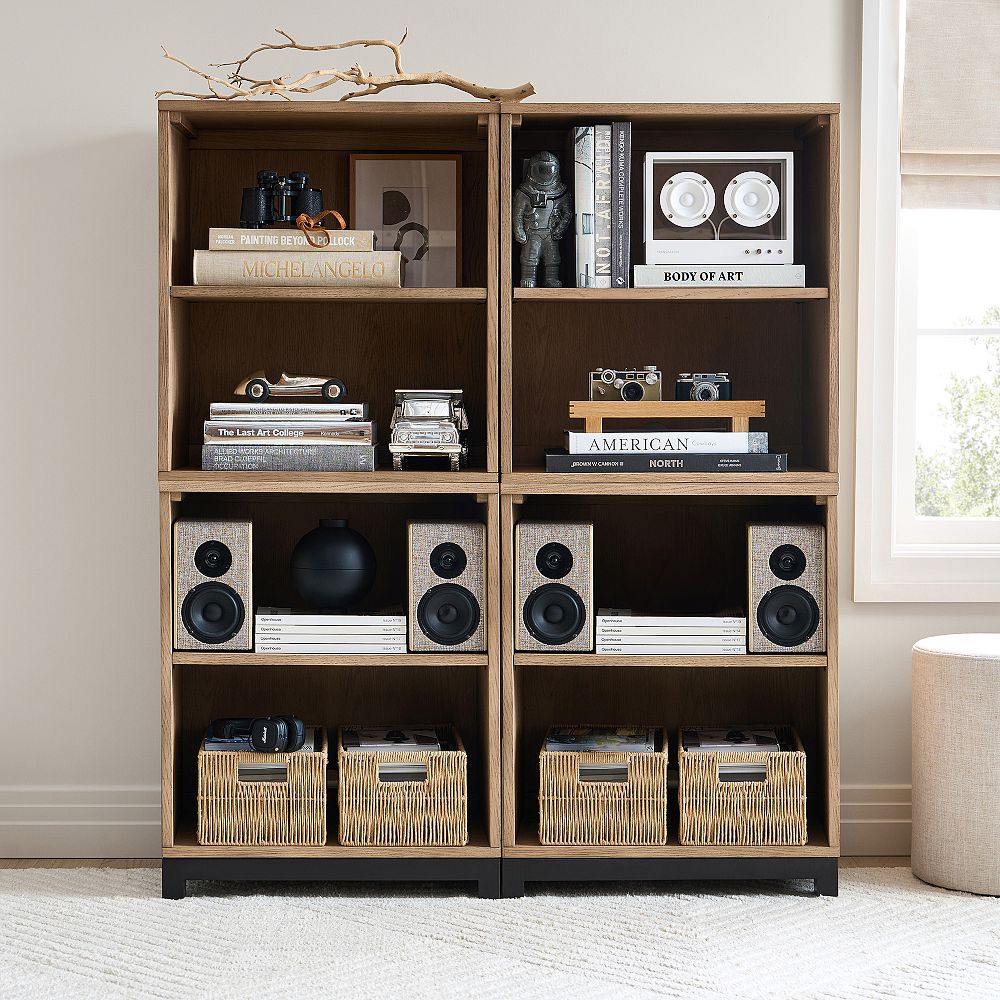 Kearny Tall Double Cubby Bookcase (49&quot;)