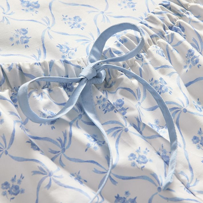 LoveShackFancy Floral Trellis Sateen Pajama Set | Pottery