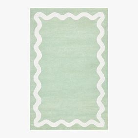 Wiggle Border Rug