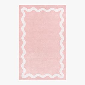 Wiggle Border Rug