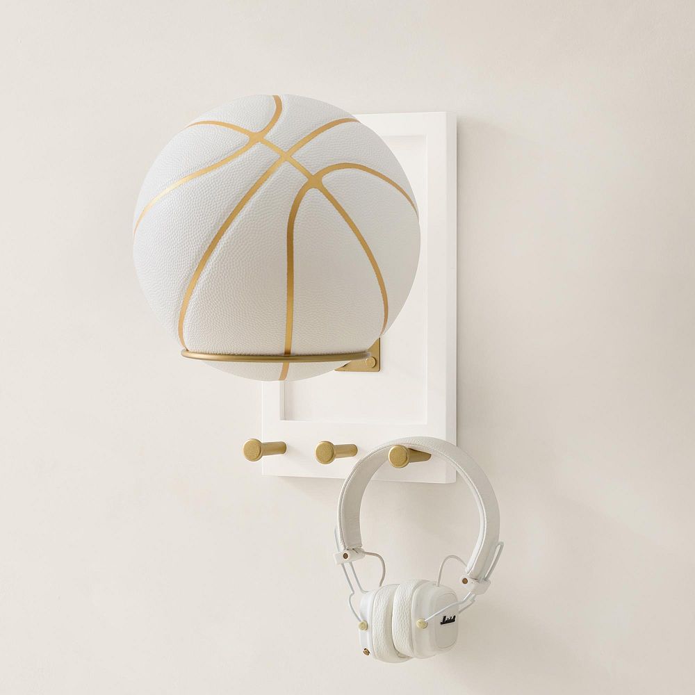 No Nails Ball Holder With Hooks (9&quot;x13&quot;)