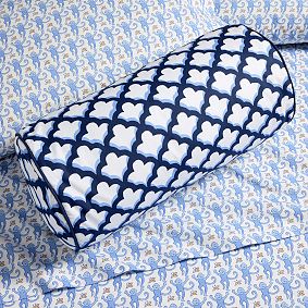 Roller Rabbit Jena Trellis Bolster Pillow