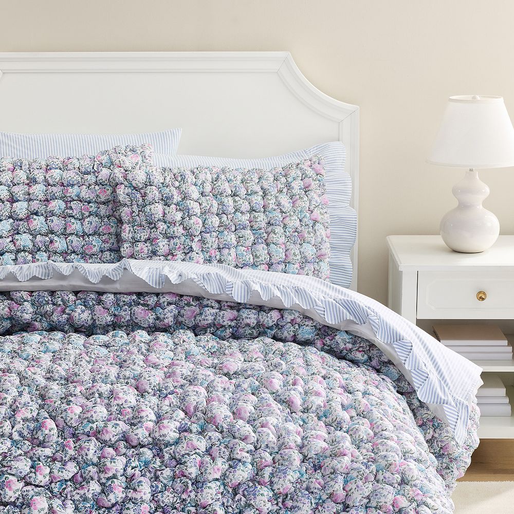 Floral Marshmallow Jersey Quilt