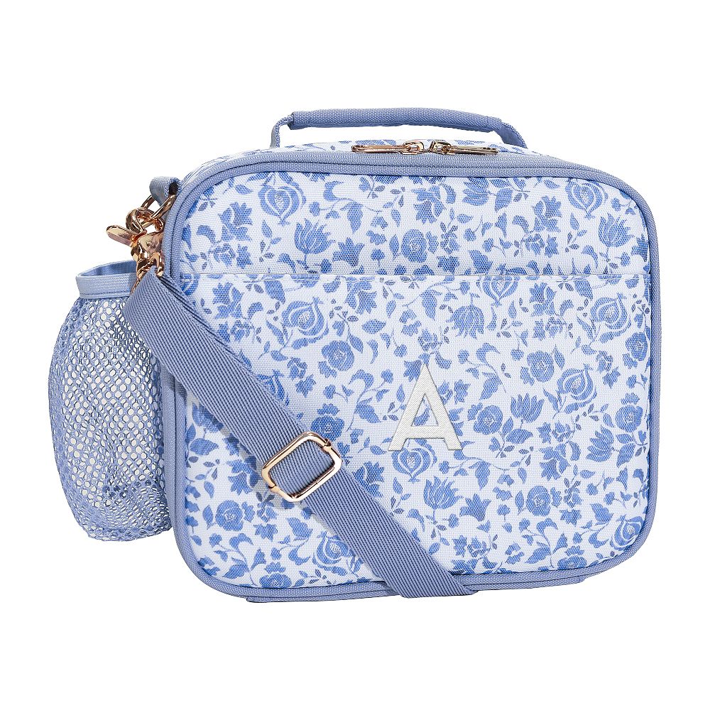 Gear-Up Blue Ditsy Cold Pack Lunch Box
