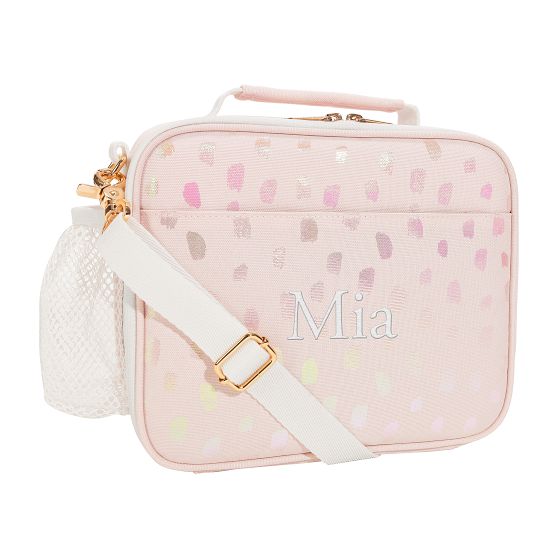 Gear-Up Iridescent Blush Brushstroke Backpack & Cold Pack Lunch Bundle