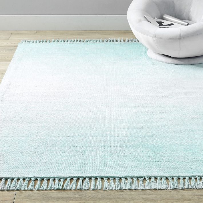 Ombre Tassel Performance Rug