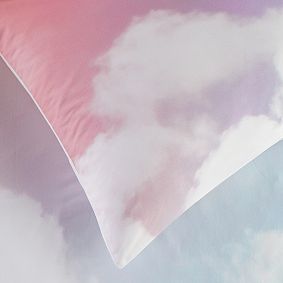 Open Box:  Rainbow Sky Organic Duvet Cover &amp; Sham