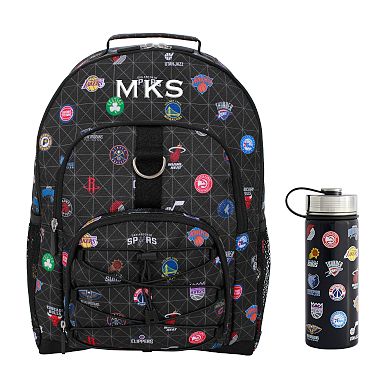 NBA Backpack and Slim Water Bottle, Large
