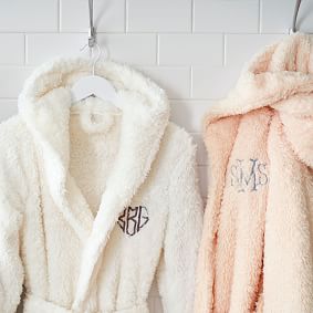 Greek Cozy Sherpa Robe
