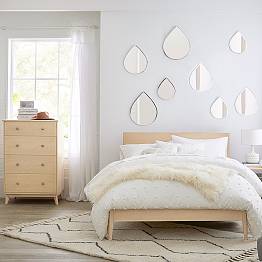 Keaton Bed & 4-Drawer Dresser Set