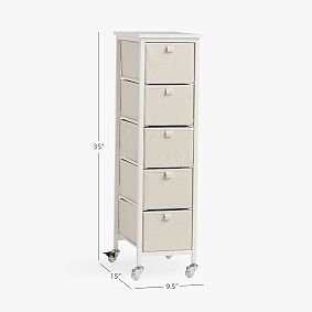 Rolling 5-Drawer Cart