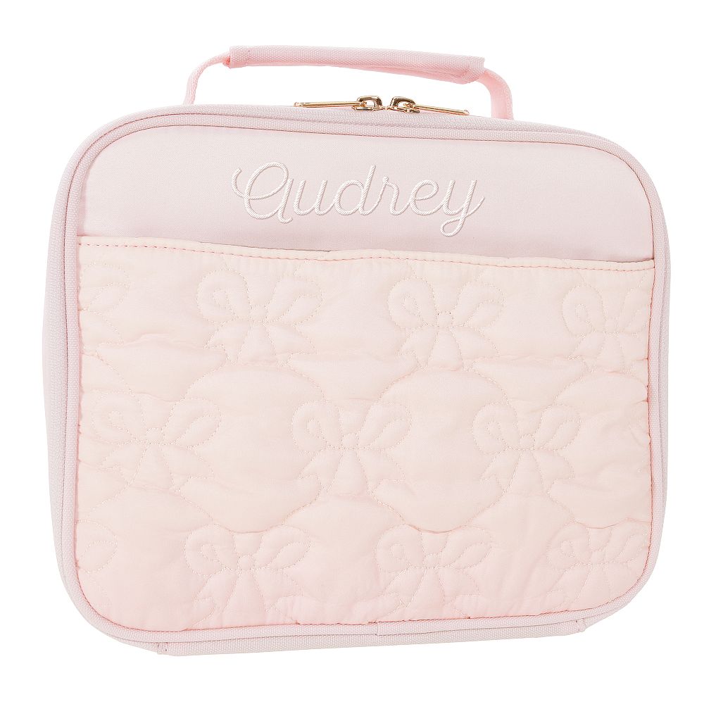 Gear-Up Bow Quilted Ombre Cold Pack Lunch Box