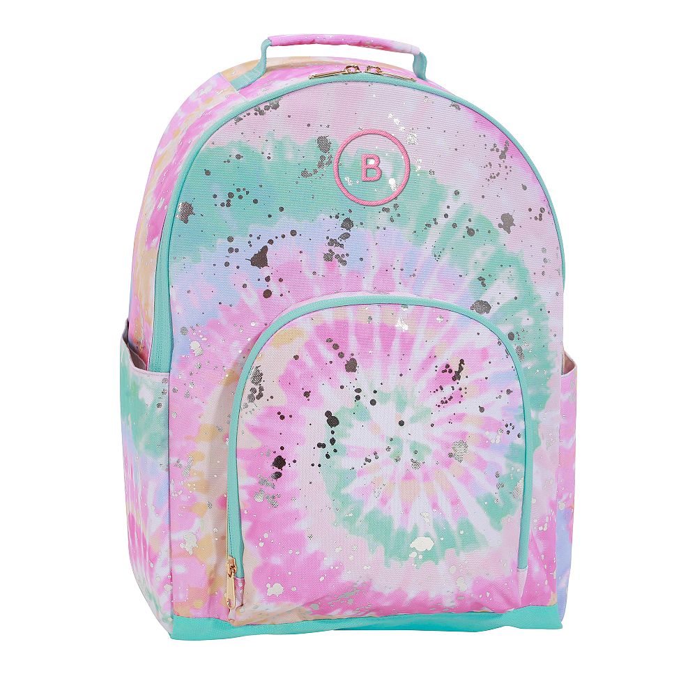 Gear-Up Tie-Dye Metallic Backpack