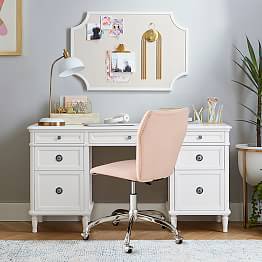 Colette Smart™ Storage Desk (58")