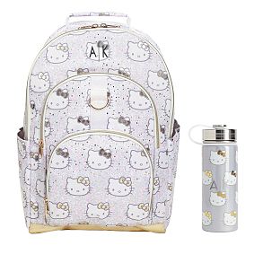 Hello Kitty&reg; Glam Backpack and Slim Water Bottle Bundle