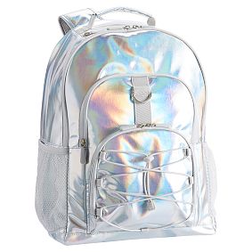 Gear-Up Iridescent Solid Backpack