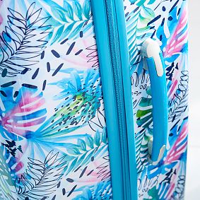 Palm Party Hard-Sided 28&quot; Checked Spinner Suitcase