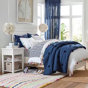 Wavy Stripe Wool Rug