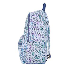 Colby Roller Rabbit Disco Monkey Backpack &amp; Cold Pack Lunch Box Bundle
