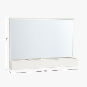 Hampton Single Pedestal Vanity Desk Topper
