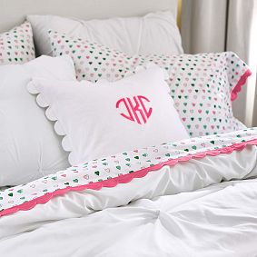 Roller Rabbit Multi Hearts Organic Sheet Set