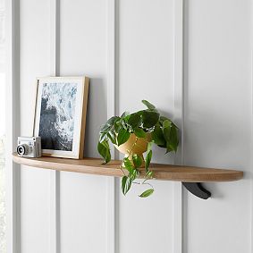 Surfrider Foundation Wooden Surfboard Shelf