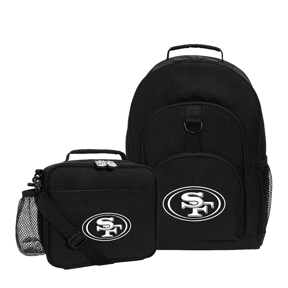 Gear-Up Personalized NFL Team Backpack &amp; Cold Pack Lunch Bundle