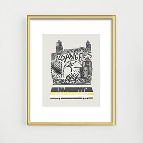 LA Cityscape Art