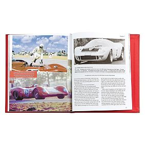 Ford vs Ferrari Leather Book