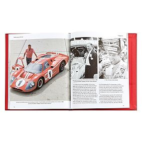 Ford vs Ferrari Leather Book