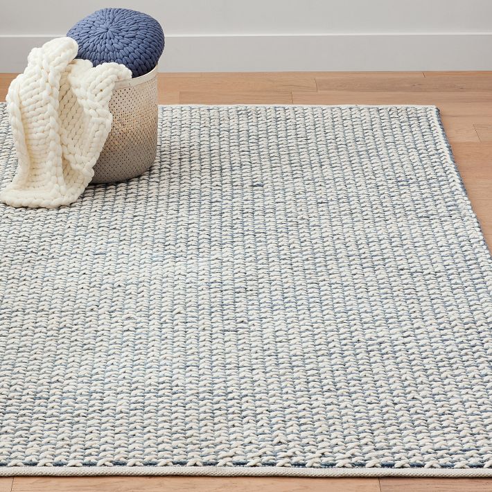 Cross Stitch Woven Rug