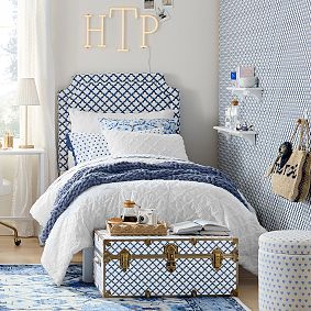 Roller Rabbit Auburn Tufted Smart&trade; Wall Mounted Headboard
