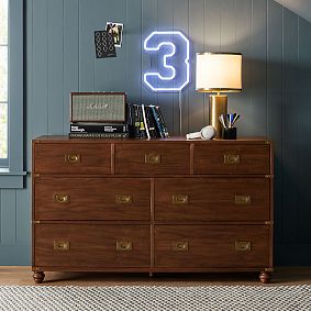 Campaign 7-Drawer Dresser (56w x 19d&quot;)