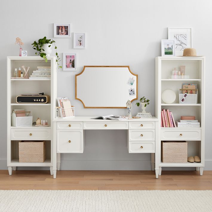 Auburn Storage Desk Bookcase Set (108