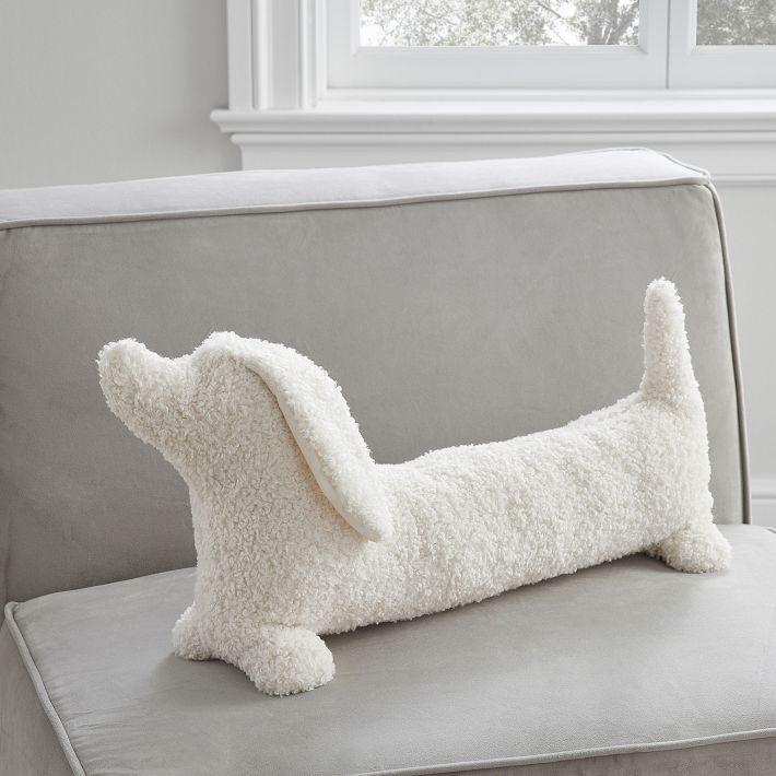 Dog Shaped Pillow for Cozy Decor Pottery Barn Teen