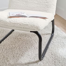 Sherpa Ivory Brooks Lounge Chair