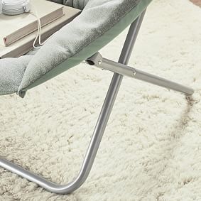 Basketweave Seaglass Hang-A-Round Chair