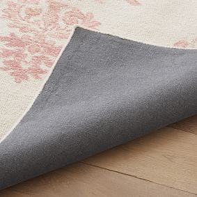 Monique Lhuillier Wool Viscose Carved Rug - Blush