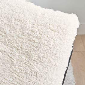 Sherpa Ivory Brooks Lounge Chair