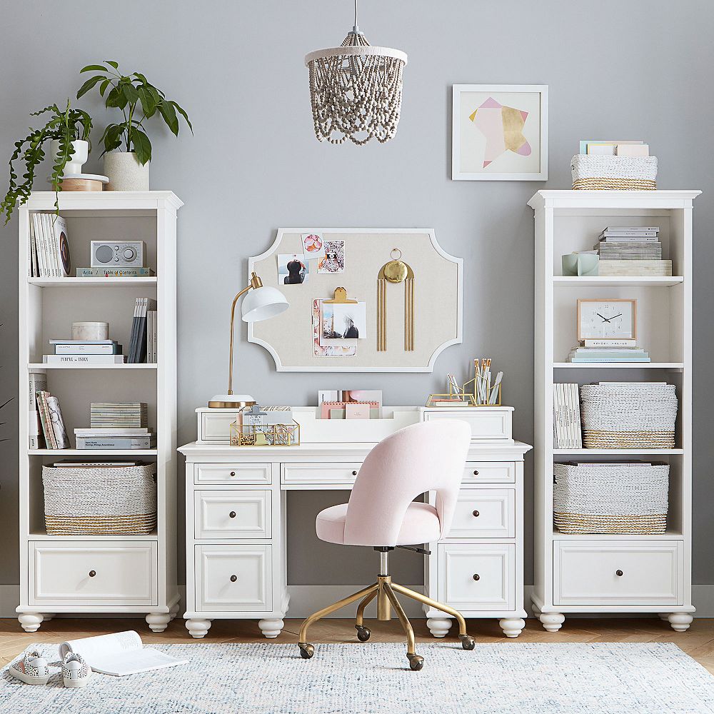 Chelsea Smart&trade; Storage Desk & Bookcase Set (106.5&quot;)